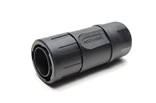 RTS6BS16N19P03 Straight plug with cord grip, 19 positions, size 16, pin contact, silicone rubber seal