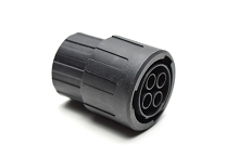 RTS6BS16N4SHEC03 Straight plug with endcap, 4 positions, size 16, socket contact