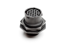 RTS714N19SH Receptacle, jam nut, 19 positions, size 14, socket contact, NBR seal.  Comparable to PN# UTS71419S