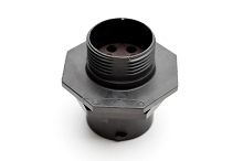 RTS714N7S03 Receptacle, jam nut, 7 positions, size 14, socket contact, silicone rubber seal. Intermateable with part # UTS7147S .  Comparable to PN #UTS7147S