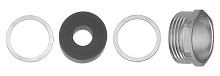 VN16 200 0114 X Metal gland bushing with variable inner diameter, M20 thread.