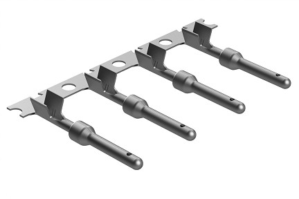 0441001414P100101  Size 14 Stamped & Formed Pin Contact for 44 Series Receptacle, Bag of 100 Pieces