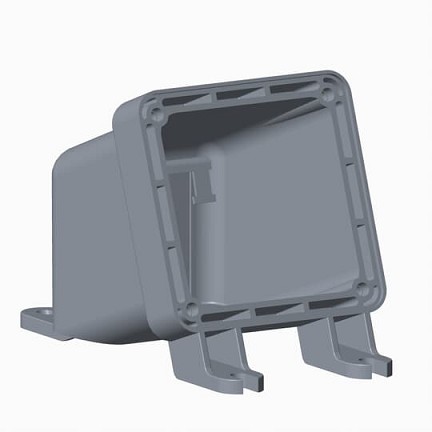 2CMA100633R1000  Industrial Plug and Socket  IEC Back Box - Non-Metallic for 20A and 30A product, Grounding kit included. Back box in PBT , Cable entry diameter 35mm. mounting holes 60x148, IP44. Replaces Part# BB 30