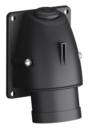 2CMA101062R1000  3P+E Male Wall Mounted Surface Inlet, 32A, 250V, 9H, IP44. Replaces Part# 332BS9B