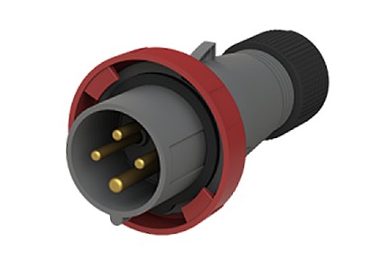 2CMA101080R1000  3P+E Industrial Plug. Replaces Part# 316EP6W