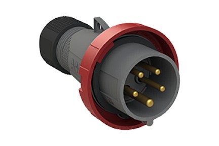 2CMA101089R1000  3P+N+E Industrial Plug. Replaces Part# 416EP6W