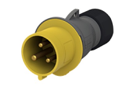 2CMA101974R1000  2P+E Industrial Plug. Replaces Part# 232EP4