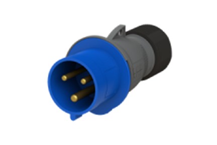 2CMA101975R1000  2P+E Industrial Plug. Replaces Part# 232EP6