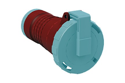 2CMA166618R1000  3P+N+E Industrial Connector. Replaces Part# 432C6W.  Comparable to PNs# GW62042,2252-6,K52S35,310364,339,318.3247,473426,PEW 3265 PV,SV432-6S