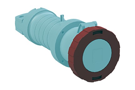 2CMA166894R1000  3P+E Industrial Connector. Replaces Part# 363C6W.  Comparable to PNs# GW63052,234-6,K43S35,3185,369406,318.6346,346338,PEW 6364 PV,SV363-6S