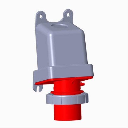 2CMA167054R1000  3P+E Male Wall Mounted Surface Inlet, 16A, 440V, 3H, IP69K. Replaces Part# 316BS3W