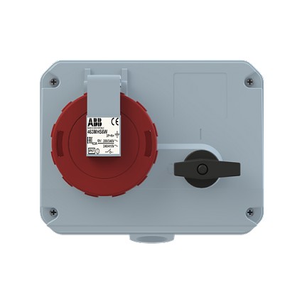 2CMA167905R1000   3P+N+E Industrial Switch Socket, Replaces Part# 463MHS6W