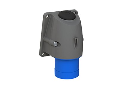 2CMA193290R1000  2P+E Wall Mounted Inlet. Replaces Part# 216BS6.  Comparable to PNs# GW60401,332,513-6,G31S20,245,610306,242.1693,476302,PE 1663 SM,II216-6S-RI