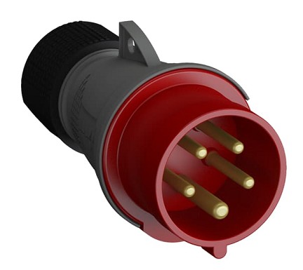 2CMA104446R1000   3P+N+E Industrial Plug, Replaces Part# 532P6SP