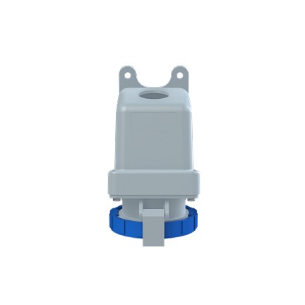 2CMA167191R1000  3P+N+E Female Wall Mounted Surface Socket-Outlet, 30A, 250V, 9H, IP69K. Replaces Part# 432RS9W