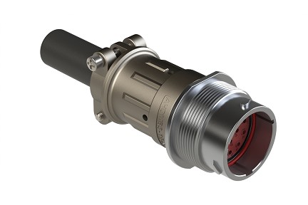 AHDM04-18-14PN-059  Receptacle Kit, shell size 18, 14 positions, pin, standard seal, wide thread, cable clamp backshell. Comparable to PN# HD34-18-14PN-059