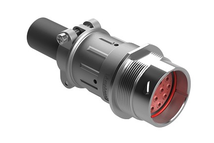 AHDM04-24-16PN-059  Receptacle Kit, shell size 24, 16 positions, pin,standard seal, wide thread, cable clamp backshell. Comparable to PN# HD34-24-16PN-059