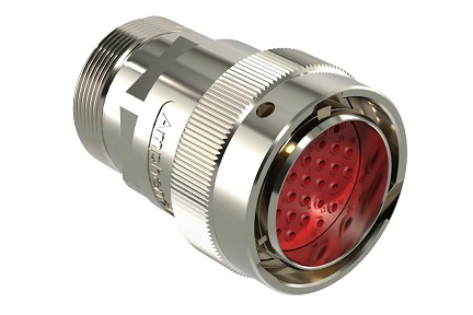 AHDM06-24-31PR-L005  31 Position Plug, Shell Size 24, Pin, Reduced Seal, Wide Thread Adapter, Backshell without Weep Holes.  Comparable to PN#  HD36-24-31PE-L005