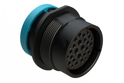 AHDP04-24-29SR-BRA  29 Positions, Receptacle, Socket, Shell Size 24, Reversed Arrangement, Reduced Diameter Seal, Backshell Ring Adapter (Snap -on). Comparable to PN# HDP24-24-29SE-L017
