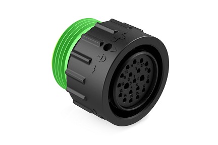 AHDP06-18-20SN-WTA Size 18 Plug with 20 positions,  socket, standard arrangement, normal seal, wide thread adapter. Comparable to PN# HDP26-18-20SN-L024