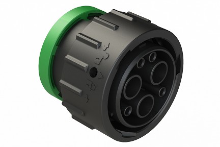 AHDP06-24-07SN-BRACL22  7 Positions, Plug, Socket, Shell Size 24, Standard Arrangement, Normal Diameter Seal, Backshell Ring Adapter (Snap -on), CL22. Comparable to PN# HDP26-24-7SN-CL22