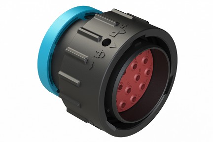 AHDP06-24-16PR-BRA  16 Positions, Plug, Pin, Shell Size 24, Reversed Arrangement, Reduced Diameter Seal, Backshell Ring Adapter (Snap -on). Comparable to PN# HDP26-24-16PE-L017