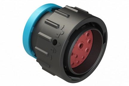 AHDP06-24-18PR-BRA  18 Positions, Plug, Pin, Shell Size 24, Reversed Arrangement, Reduced Diameter Seal, Backshell Ring Adapter (Snap -on). Comparable to PN# HDP26-24-18PE-L017