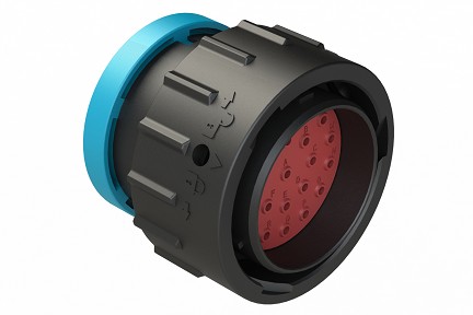 AHDP06-24-23PR-BRA  23 Positions, Plug, Pin, Shell Size 24, Reversed Arrangement, Reduced Diameter Seal, Backshell Ring Adapter (Snap -on). Comparable to PN# HDP26-24-23PE-L017