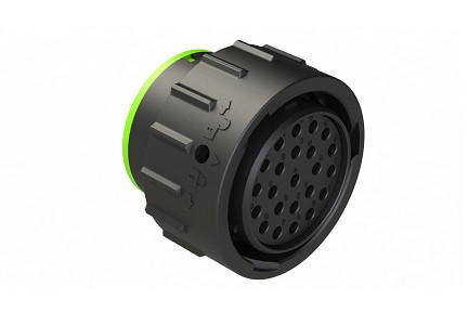 AHDP06-24-23SN-SRA  Size 24 plug, 23 positions, socket, standard arrangement, normal seal, smooth ring adapter. Comparable to PN# HDP26-24-23SN