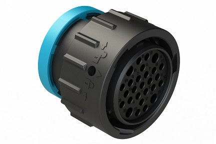 AHDP06-24-27SR-BRA  27 Positions, Plug, Socket, Shell Size 24, Standard Arrangement, Reduced Diameter Seal, Backshell Ring Adapter (Snap -on)