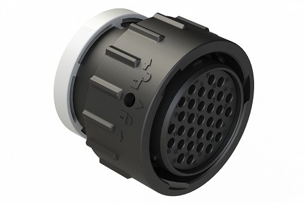AHDP06-24-31ST-BRA  31 Positions, Plug, Socket, Shell Size 24, Standard Arrangement, Thin Diameter Seal, Backshell Ring Adapter (Snap -on). Comparable to PN# HDP26-24-31ST-L017