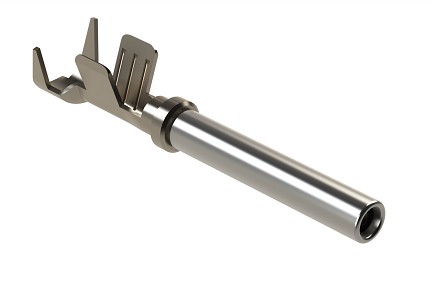 AT62-20-0122-LP  Size 20 Stamped & Formed Socket Contact, Nickel Plating, 7.5A, Wire Range 16-22AWG, Loose Pieces, Bag of 50.  Comparable to PN# 1062-20-0122 (Loose Piece)