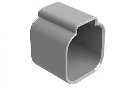 AT6P-DC  6 Position, Protective Cap, Receptacle, AT Series™, Grey.  Comparable to PN# DT6P-DC