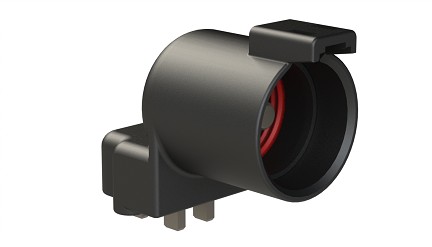 ATFHD13-1-4P-BM13  Single Pole, Receptacle, BoardLock, Contact Size 4