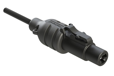 ATHD06-1-12S-10G-M1  1 Position Single-ended Overmolded Cable Assembly, Plug,Socket Contact Size 12, 10AWG, 1 Meter Length