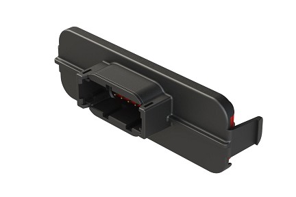 ATM13-12PB-GR01  12 Position Receptacle Header, Size 20 Contacts, B Key, Gold Plating, Black.  Use with Armor IPX ™ Standard Enclosures, ATM Connectors.  Comparable to PN# DTM13-12PB-GR01