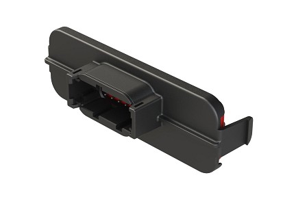 ATM13-12PB-R008  12 Position Receptacle Header, Size 20 Contacts, B Key, Tin Plating, Black.  Use with Armor IPX ™ Standard Enclosures, ATM Connectors.  Comparable to PN# DTM13-12PB-R008
