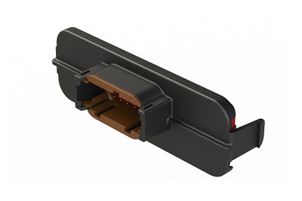 ATM13-12PD-R008  12 Position Receptacle Header, Size 20 Contacts, D Key , Tin Plating, Black.  Use with Armor IPX ™ Standard Enclosures, ATM Connectors.  Comparable to PN# DTM13-12PD-R008