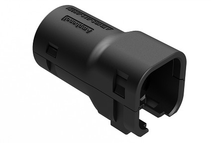 ATMBS-011-0605  Backshell for 6 Position Plug ATM Connectors. Comparable to PN# 1028-011-0605