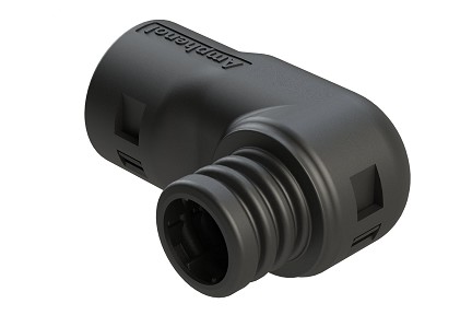 ATMBS-016-0005  90° Backshell Adapter for 2, 3, 4 position ATM Connectors.  Comparable to PN# 1028-016-0005