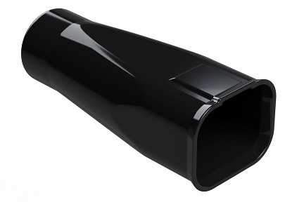 ATV18P-BT-BK  18 Position Receptacle Boot, ATV Series™, PVC, Black.  Comparable to PN# DTV18P-BT-BK