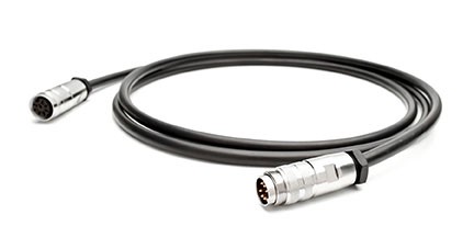 CA091 60 4000 002 - M16 AISG RET Cable Assembly with IP68 straight male /Female cable connectors, 2 meter, PE cable, 8 pin interface, 6 loaded contacts
