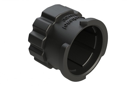 FLS612DC  Plug Dust Cap, Shell Size 12, Black