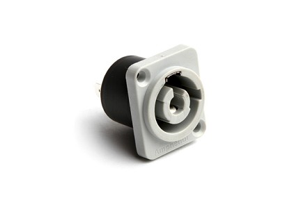 HP-3-MDGW  Power Chassis Mount, Power Out, Solder Tabs 3/16