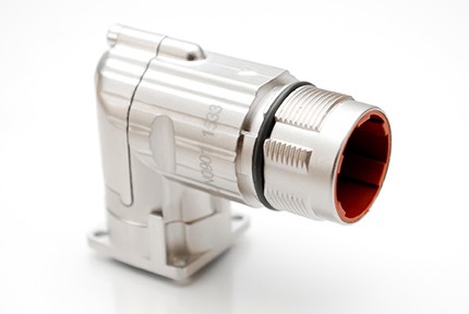 MB1RJNNG36  9 Position 90° Rotatable Receptacle, threaded 