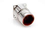MB2LLN0600  6 position straight receptacle, flange mount, CheckMate™,  male