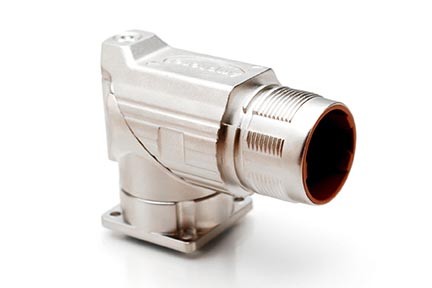 MB5RJN0901  9 Position 90° Rotatable Receptacle, Checkmate™, Standard Flange(25.7x25.7)