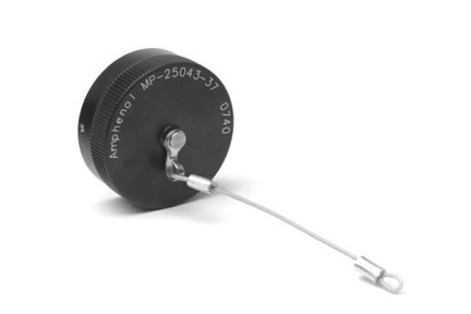 MP-25043-37S  Dust Cap for M-4101 Series 37 Pin Connectors with Tether