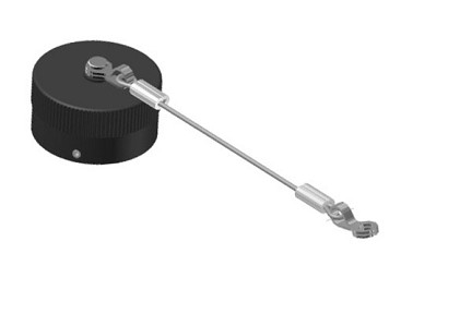 MP-738-61S  Dust Cap for MP-6212 Series 61 Pin Connectors with Tether