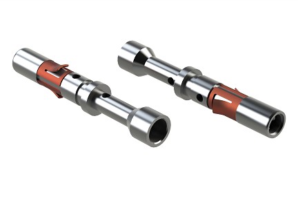 MS20M23S  Size 16 Socket Contact, Machined, Silver, 13A, Wire Range .34-.50mm², 22-20 AWG